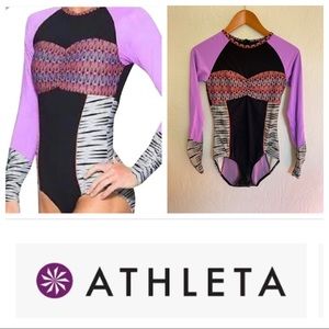 Athleta One Piece Rash Guard